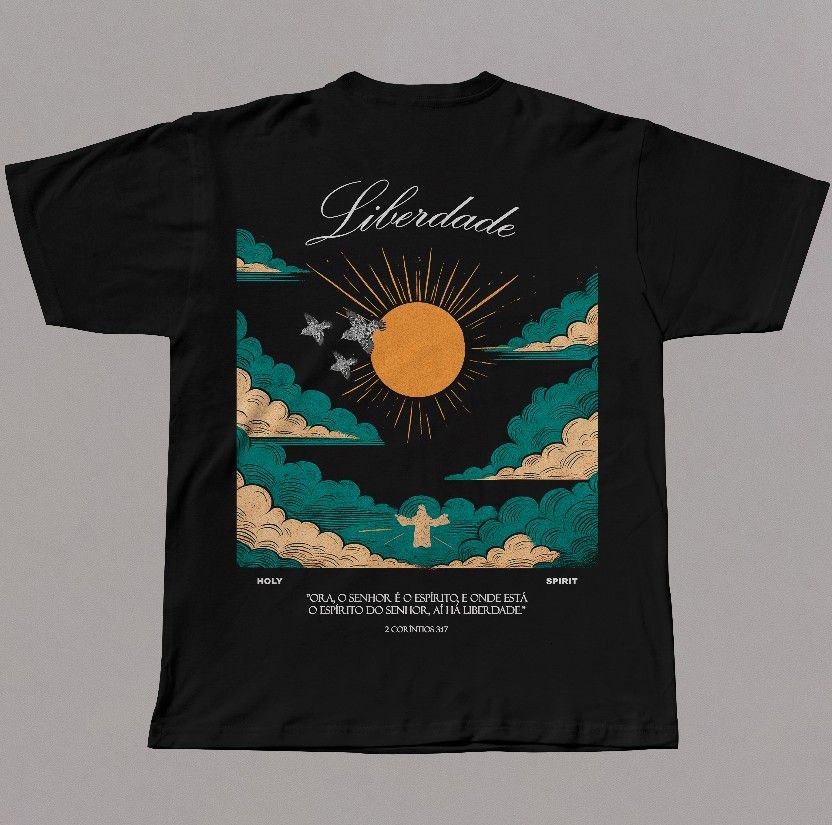 Camiseta Oversized Modo Avião